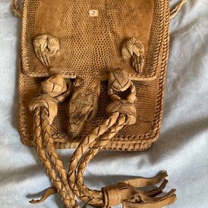Real crocodile purse
